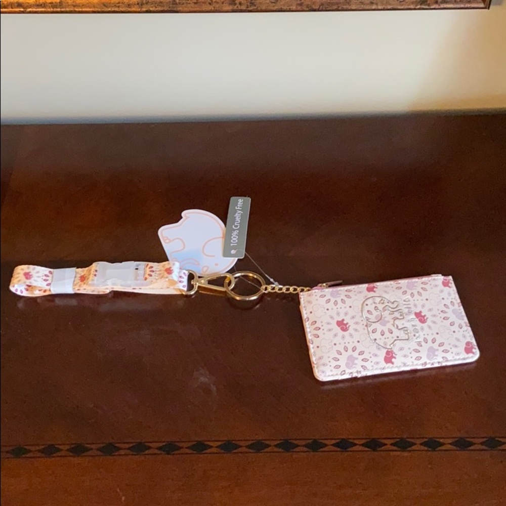 ivory ella ID lanyard